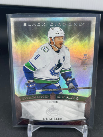 2023 UPPER DECK BLACK DIAMOND - DIAMOND STARS - J. MILLER - #BDS-JM - #'D/299