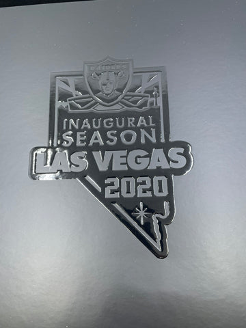 2020 INAUGURAL SEASON LAS VEGAS RAIDERS BOX