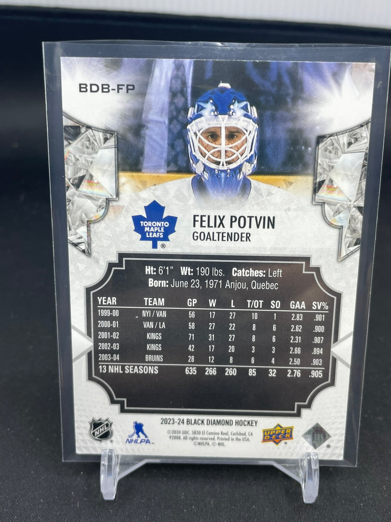 2023 UPPER DECK BLACK DIAMOND - F. POTVIN - #BDB-FP - #'D/349