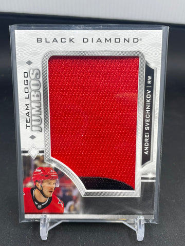 2023 UPPER DECK BLACK DIAMOND - TEAM LOGO JUMBOS - A. SVECHNIKOV - #TL-AS - RELIC