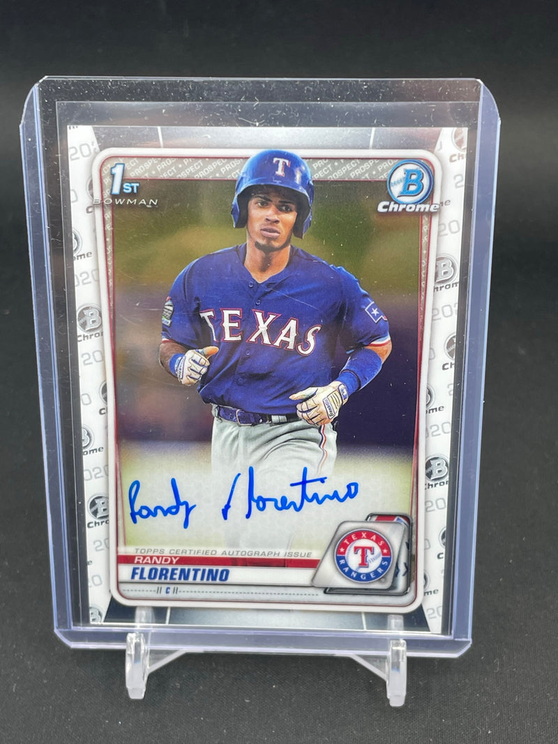 2020 TOPPS BOWMAN CHROME - 1ST BOWMAN - R. FLORENTINO -