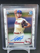 2020 TOPPS BOWMAN CHROME - 1ST BOWMAN - G. MAYER -
