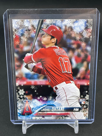 2018 TOPPS HOLIDAY MEGA - S. OHTANI - #HMW17 - RC