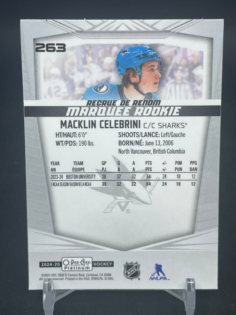 2024 UPPER DECK O-PEE-CHEE PLATINUM - MARQUEE ROOKIE - M. CELEBRINI -