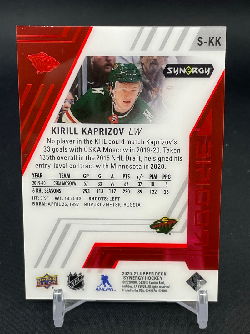 2020 UPPER DECK SYNERGY - RED - ROOKIE - K. KAPRIZOV -
