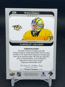 2023 UPPER DECK PARKHURST CHAMPIONS - Y. ASKAROV -