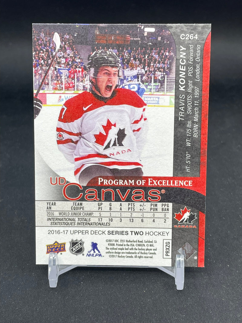 2016 UPPER DECK SERIES TWO - UD CANVAS - PROGRAM OF EXCELLENCE - T. KONECNY -