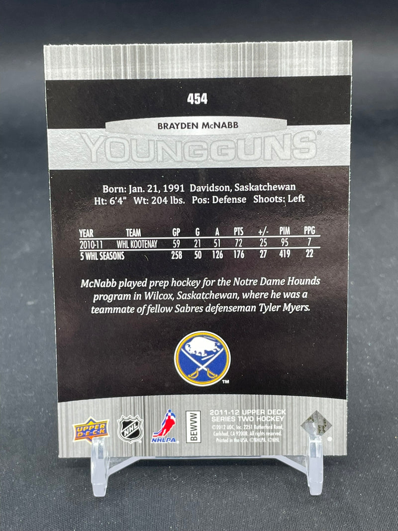 2011 UPPER DECK SERIES TWO - YOUNG GUNS - B. MCNABB -