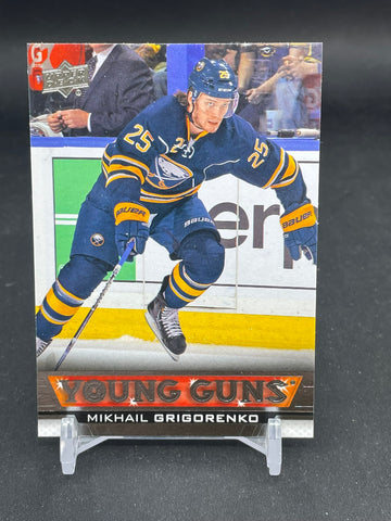 2013 UPPER DECK SERIES ONE - YOUNG GUNS - M. GRIGORENKO - #215 - RC
