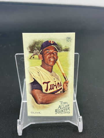 2019 TOPPS ALLEN & GINTER - NO NUMBER MINI SP - T. OLIVA