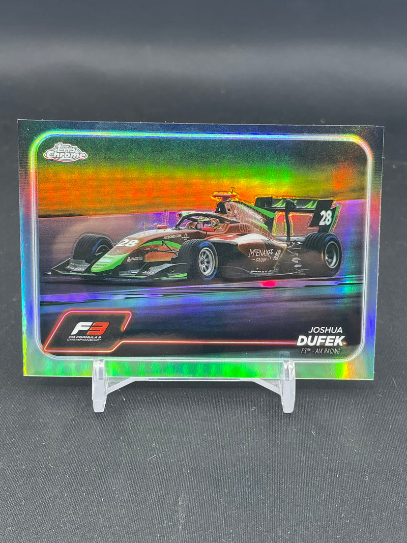 2024 TOPPS CHROME F1 - REFRACTOR - J. DUFEK -