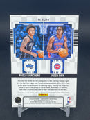2022 PANINI CONTENDERS - ROOKIE DUAL TICKET - P. BANCHERO / J. IVEY - #RT2-PJI - #'D/10 - DUAL RELIC - RC