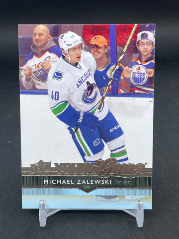 2014 UPPER DECK SERIES ONE - YOUNG GUNS - M. ZALEWSKI - #247 - RC
