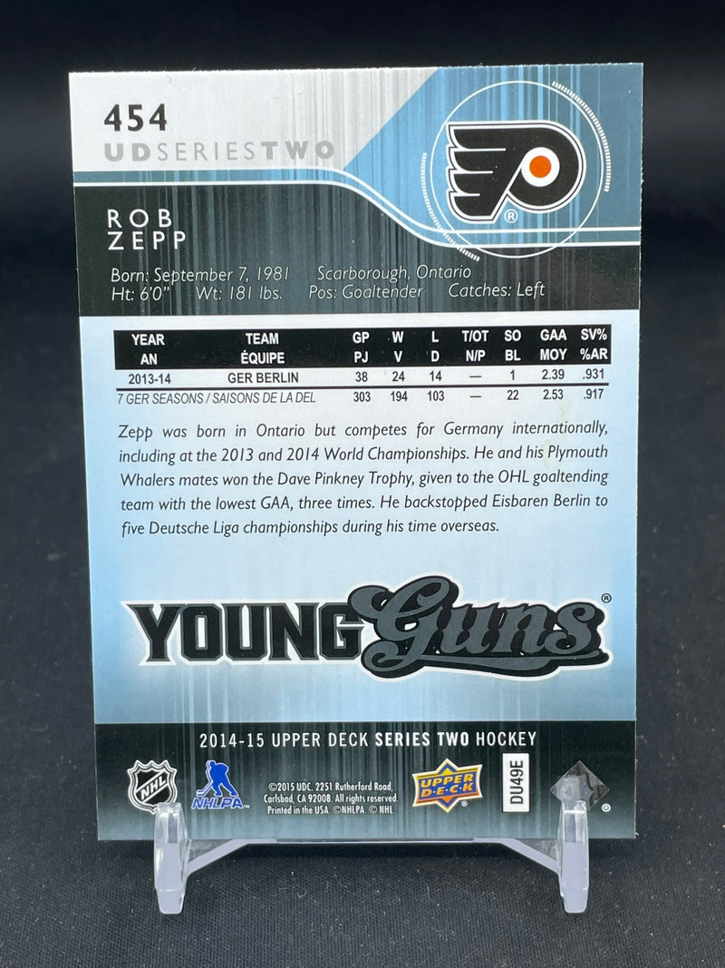 2014 UPPER DECK SERIES TWO - YOUNG GUNS - R. ZEPP -