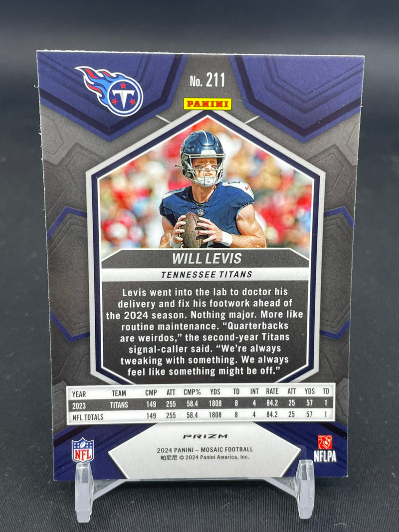 2024 PANINI MOSAIC - GENESIS PRIZM - W. LEVIS -