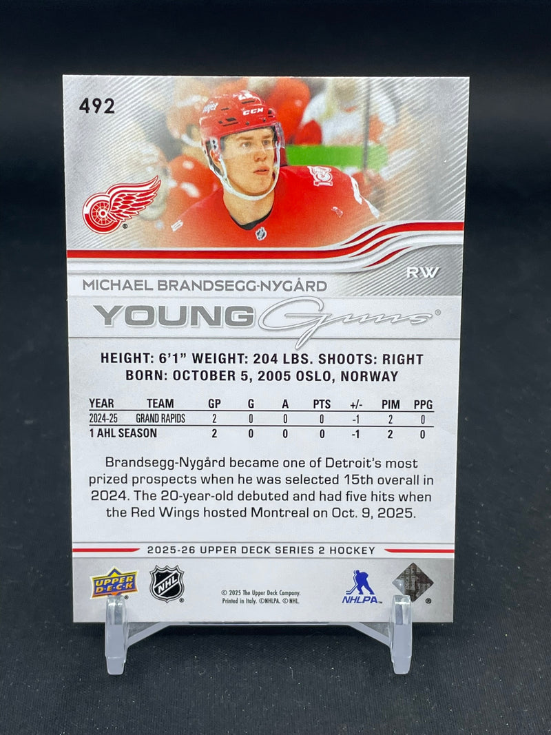 2025 UPPER DECK SERIES TWO - YOUNG GUNS - M. BRANDSEGG-NYGARD -