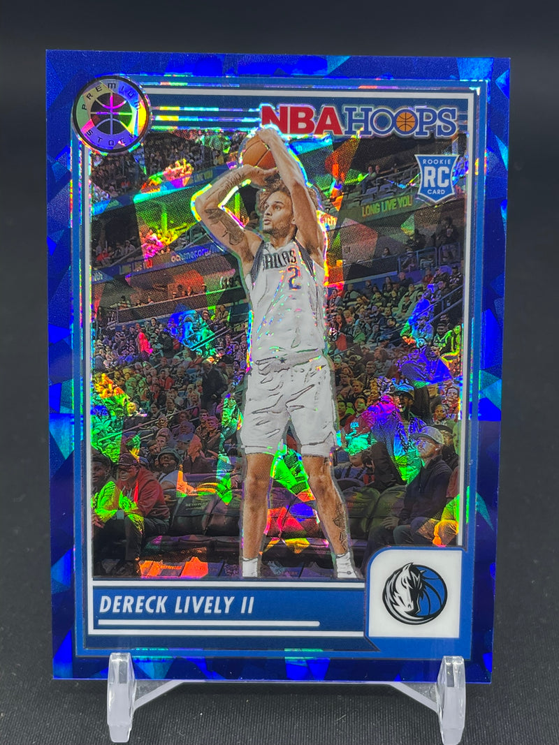 2023 PANINI NBA HOOPS PREMIUM STOCK - BLUE ICE PRIZM - D. LIVELY II - #253 - #'D/99 - RC