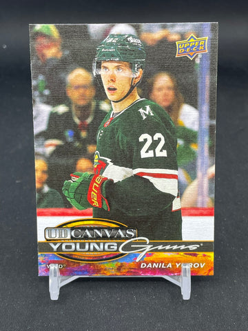 2025 UPPER DECK SERIES TWO - UD CANVAS - YOUNG GUNS - D. YUROV - #C230 - RC
