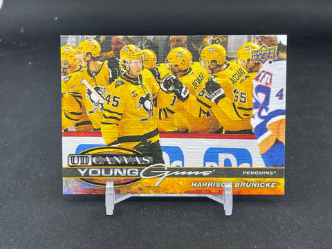 2025 UPPER DECK SERIES TWO - UD CANVAS - YOUNG GUNS - H. BRUNICKE - #C233 - RC