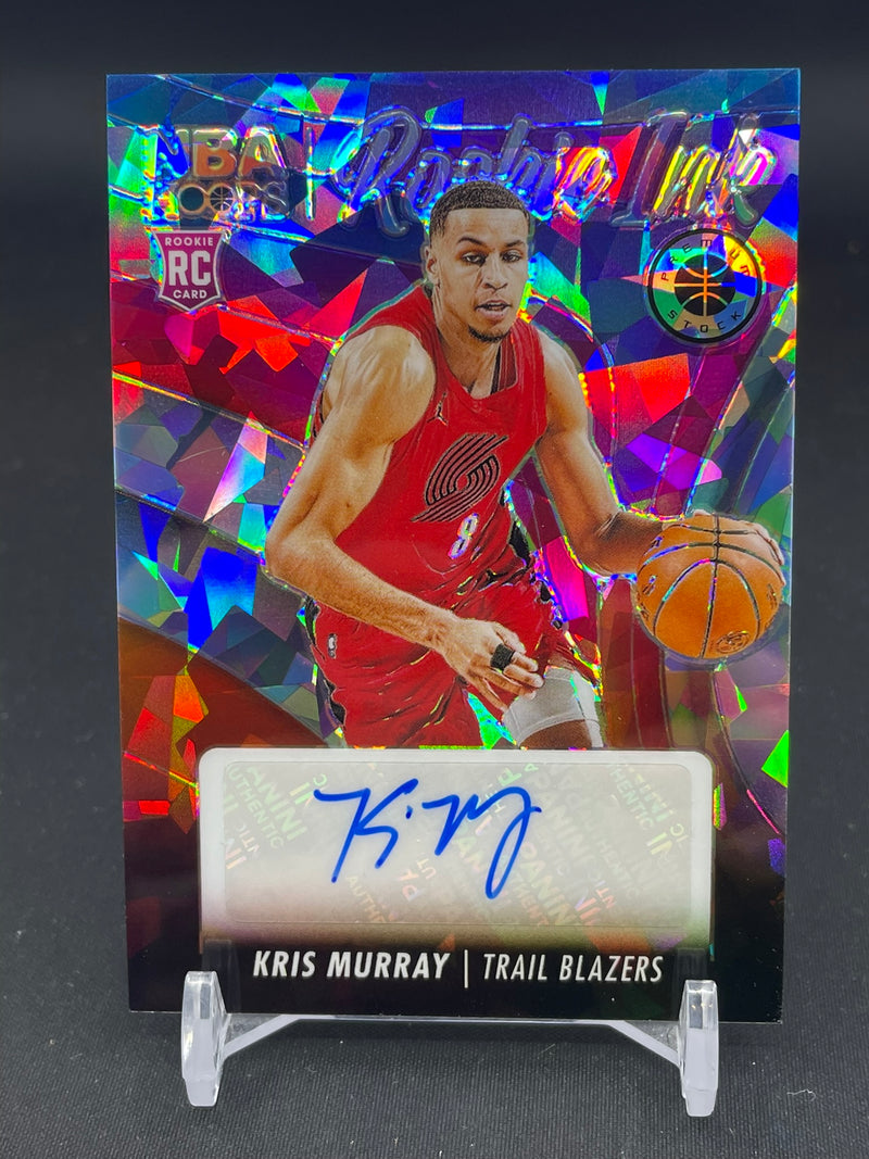 2023 PANINI NBA HOOPS PREMIUM STOCK - CRACKED ICE - ROOKIE INK - K. MURRAY -