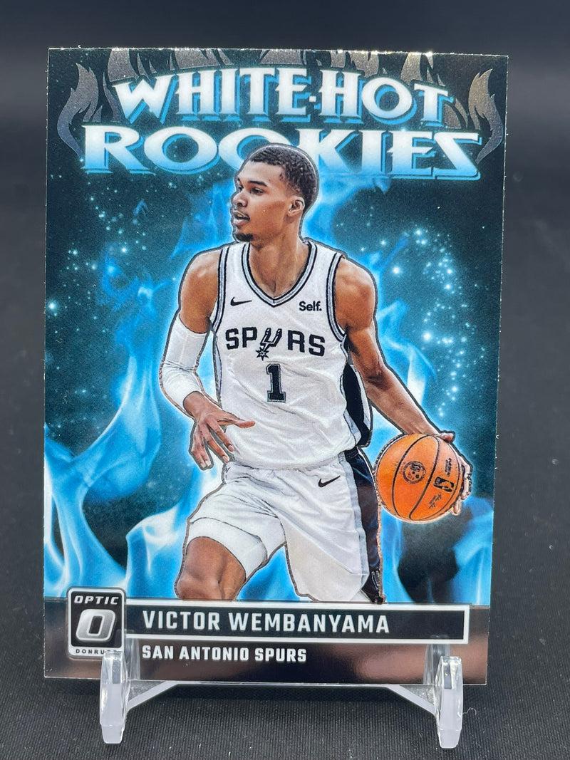 2023 PANINI DONRUSS OPTIC - WHITE HOT ROOKIES - V. WEMBANYAMA -