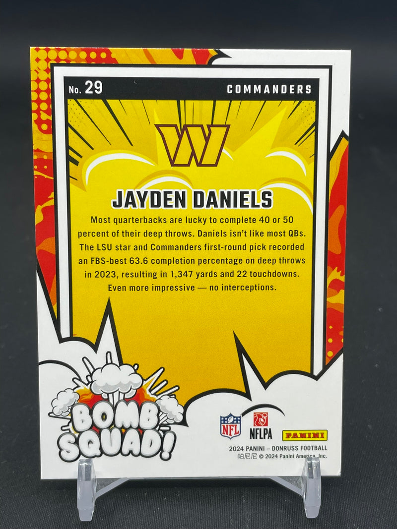 2024 PANINI DONRUSS - BOMB SQUAD - J. DANIELS -