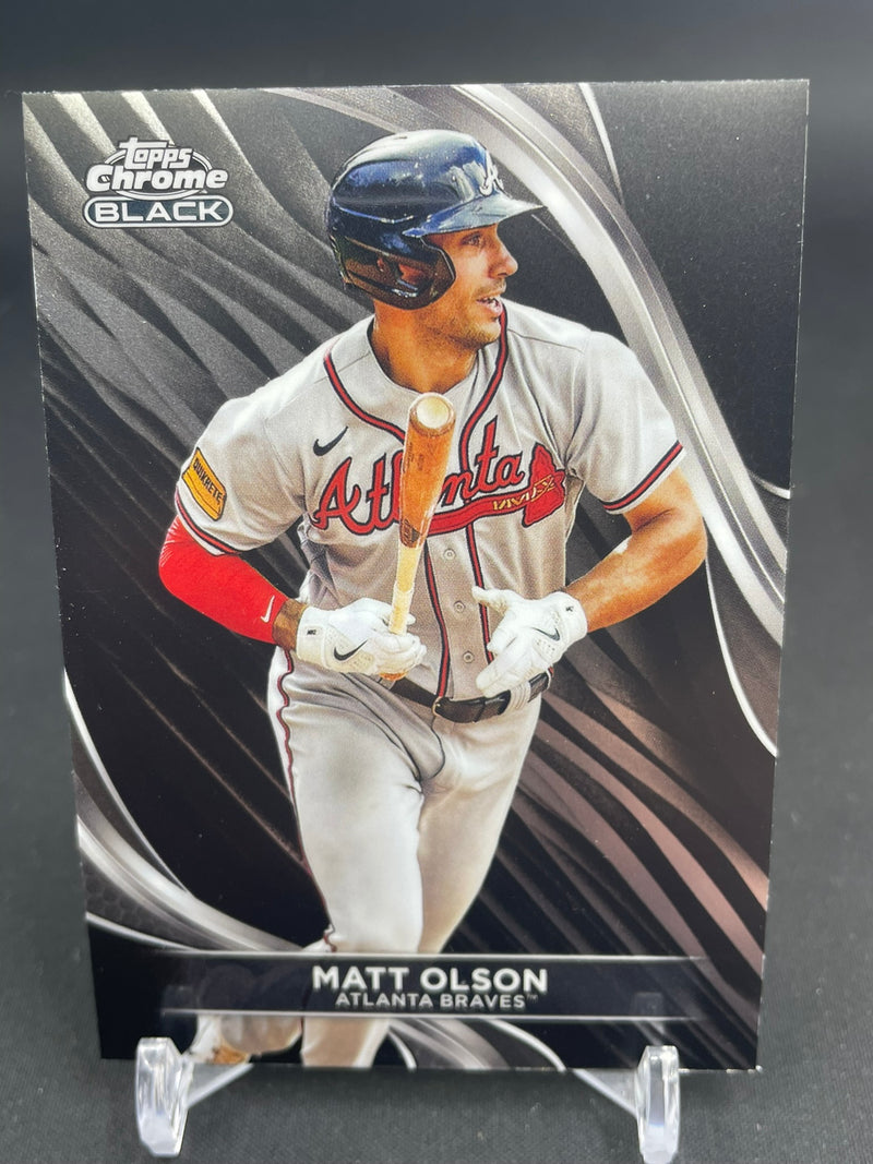2024 TOPPS  CHROME BLACK - M. OLSON -