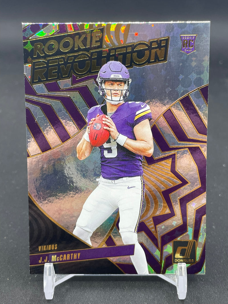 2024 PANINI DONRUSS - ROOKIE REVOLUTION - J. McCARTHY -