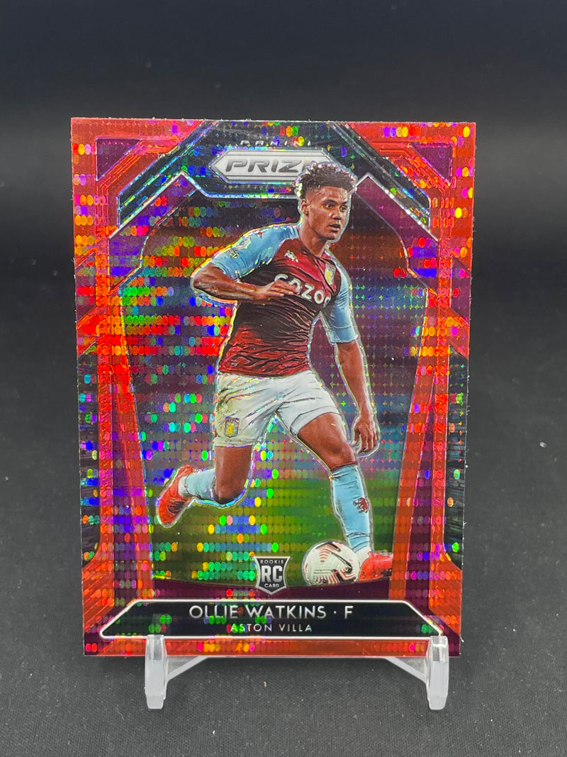 2020 PANINI PRIZM PREMIER LEAGUE - RED PULSAR - O. WATKINS -