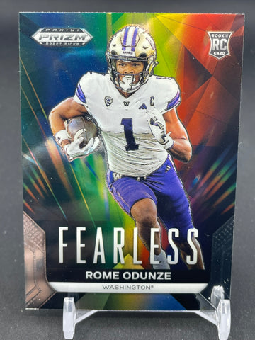 2024 PANINI PRIZM DRAFT PICK - FEARLESS - R. ODUNZE - #F-RO - RC