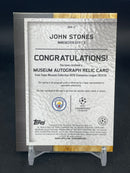 2024 TOPPS MUSEUM COLLECTION - J. STONES - #MAR-JS - #'D/199 - RELIC - AUTOGRAPH