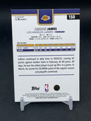 2025 TOPPS - GOLD - L. JAMES - #150 - #'D/2025
