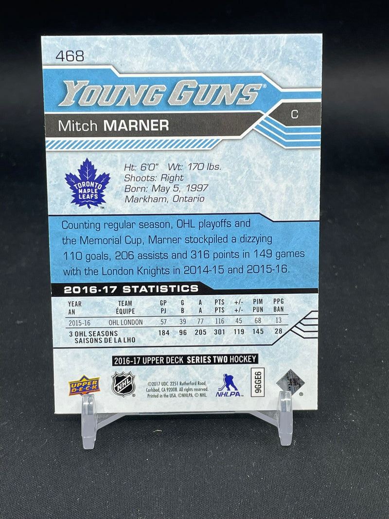 2016 UPPER DECK SERIES TWO - YOUNG GUNS - M. MARNER -