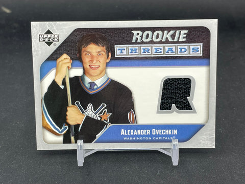 2005 UPPER DECK - ROOKIE THREADS - A. OVECHKIN - #RT-AO - RELIC - RC