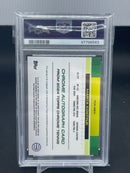 2024 TOPPS CHROME TENNIS - GREEN COURT REFRACTOR - M. KOSTYUK - #TCA-MKK - #'D/99 - AUTOGRAPH - PSA 10