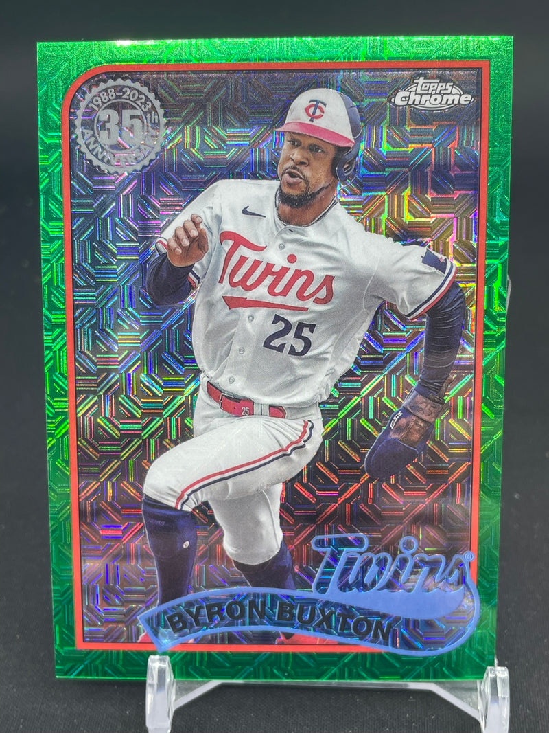 2024 TOPPS SILVER PACK - GREEN MOJO REFRACTOR - B. BUXTON - #T89C-62 - #'D/99