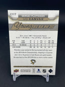 2015 UPPER DECK SERIES ONE - UD CANVAS - YOUNG GUNS - S. PLOTNIKOV -