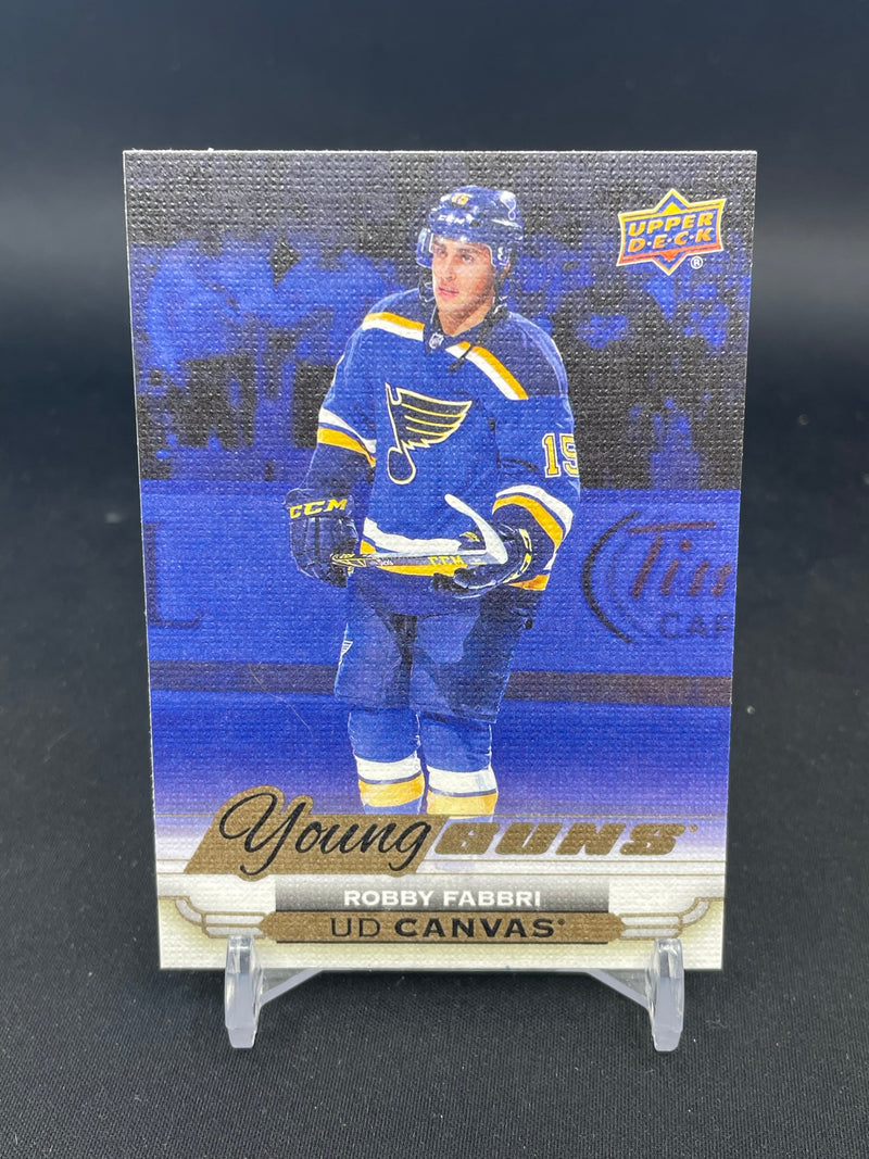 2015 UPPER DECK SERIES ONE - UD CANVAS - YOUNG GUNS - R. FABBRI -