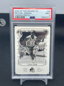 2000 SP TOP PROSPECTS - FAMOUSE FIRSTS - M. JORDAN - #56 - #'D/3000 - PSA 9