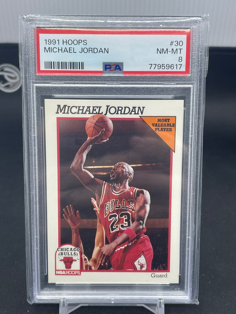 1991 NBA HOOPS - MVP - M. JORDAN -