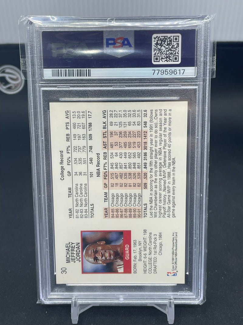 1991 NBA HOOPS - MVP - M. JORDAN -