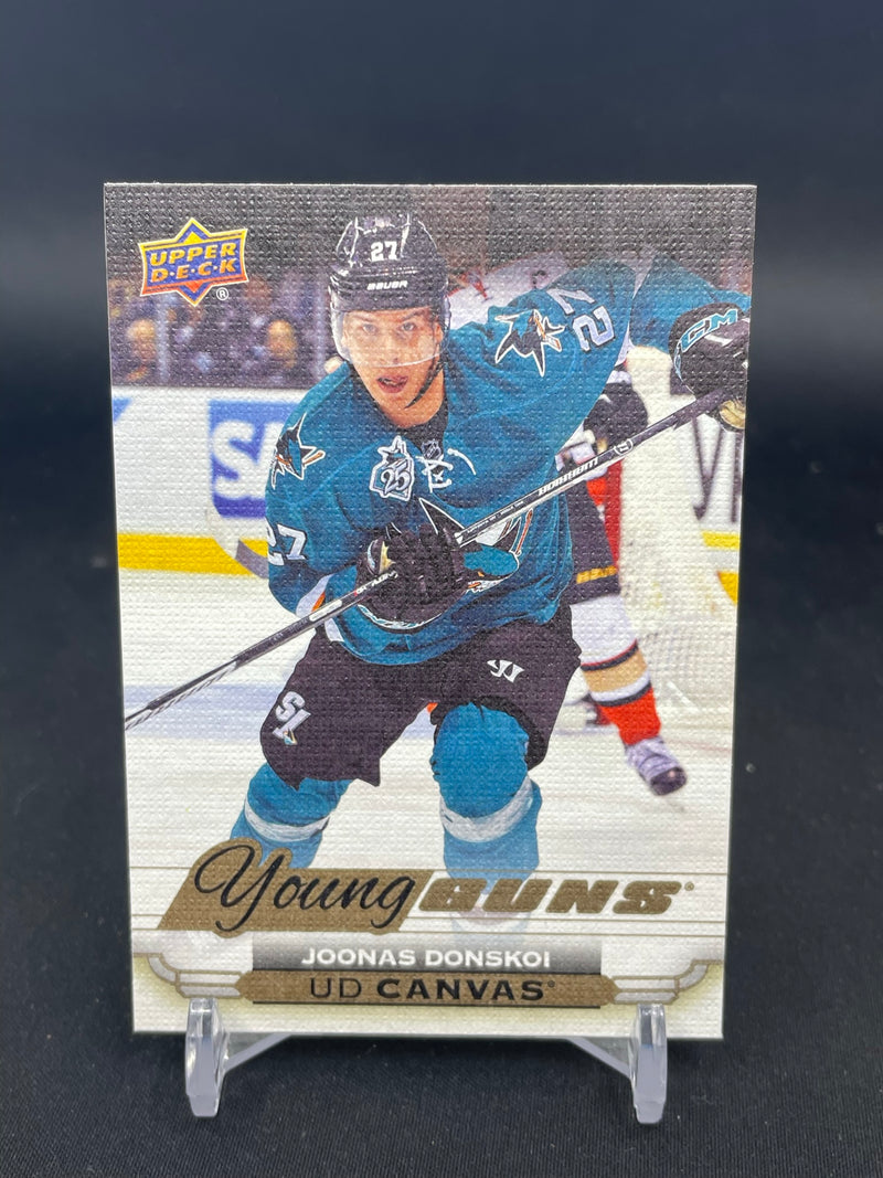 2015 UPPER DECK SERIES ONE - UD CANVAS - YOUNG GUNS - J. DONSKOI -
