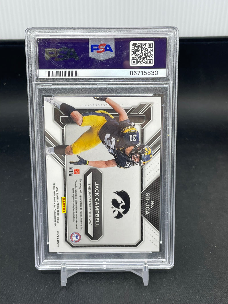 2023 PANINI PRIZM DRAFT PICKS - RED ICE - SIGNING DAY - J. CAMPBELL -