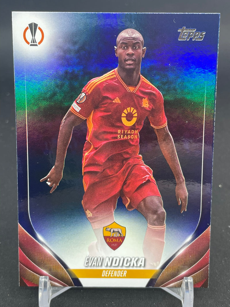 2023 TOPPS UEFA COMPETITIONS - NAVY BLUE - E. NDICKA - #176 - #'D/250