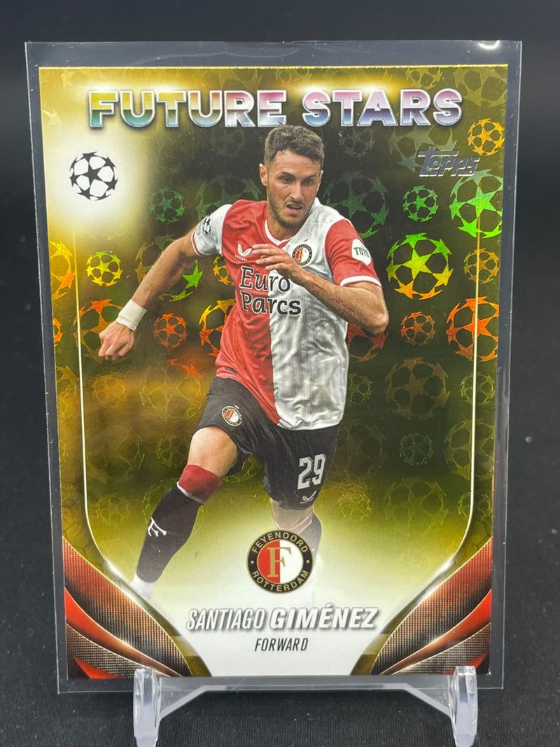 2023 TOPPS UEFA COMPETITIONS - GOLD STARBALL - SINGLES - SELECT YOUR PLAYER