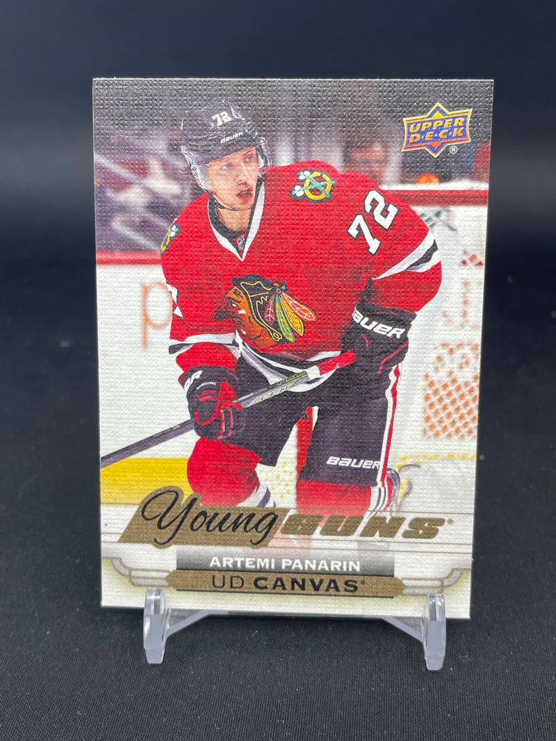 2015 UPPER DECK SERIES ONE - UD CANVAS - YOUNG GUNS - A. PANARIN -