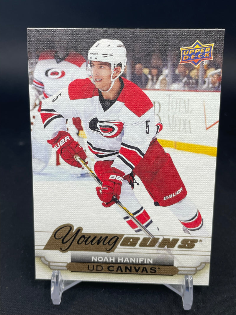 2015 UPPER DECK SERIES ONE - UD CANVAS - YOUNG GUNS - N. HANIFIN -