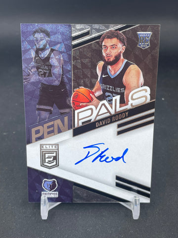 2022 PANINI DONRUSS ELITE - PEN PALS - D. RODDY - #PP-DVR - AUTOGRAPH - RC