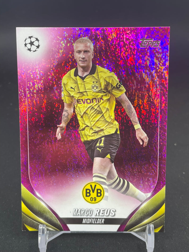 2023 TOPPS UEFA COMPETITIONS - PINK SPARKLE - SINGLES - SELECT YOUR PLAYERS