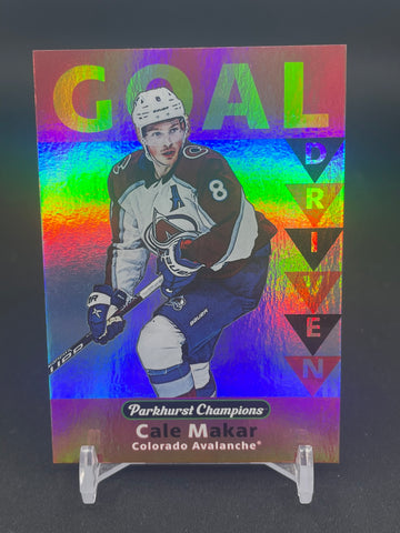 2023 UPPER DECK PARKHURST CHAMPIONS - GOAL DRIVEN - C. MAKAR - #GD-15